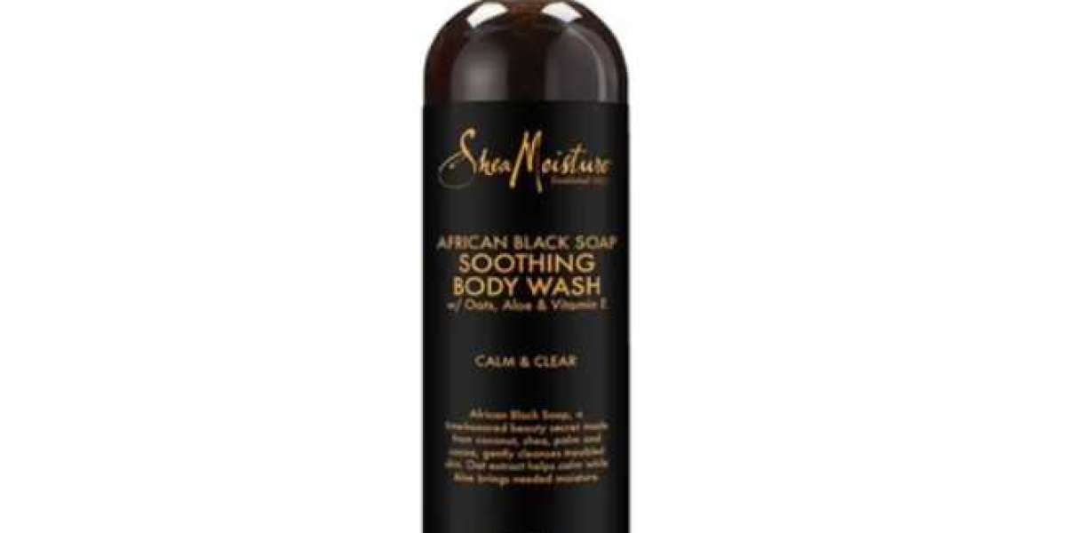 Ontdek de verzachtende kracht van Shea Moisture African Black Soap Body Wash