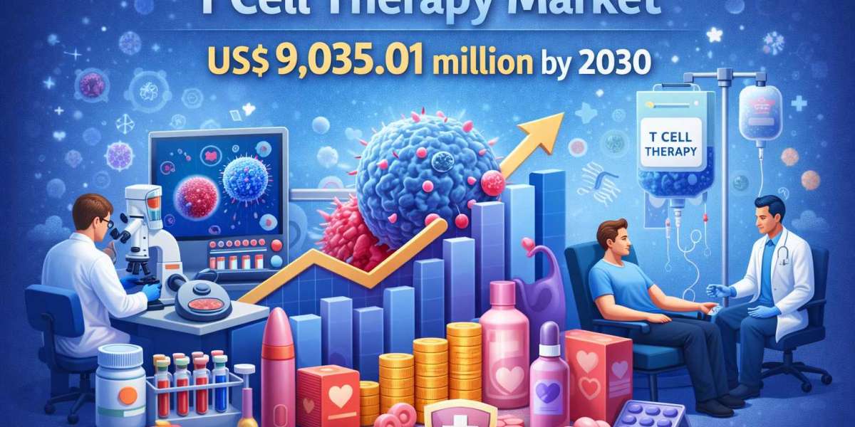 T Cell Therapy Industry to Achieve US$ 9,035.01 Million by 2030