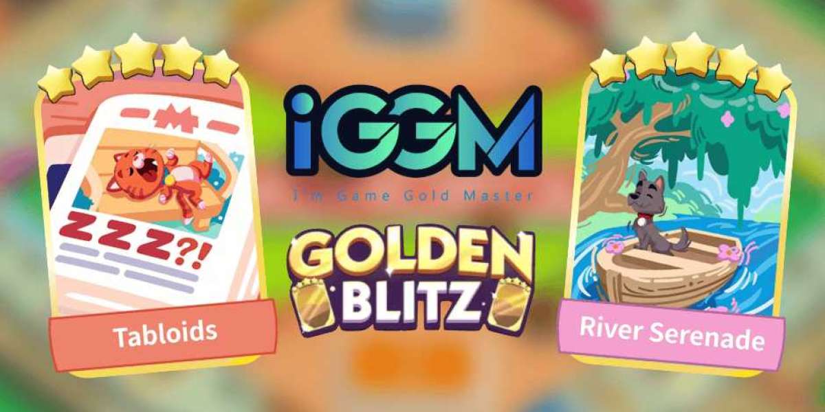 Pre-Order 2 Monopoly Go Gold Cards At IGGM.com: River Serenade & Tabloids (Apr 2)