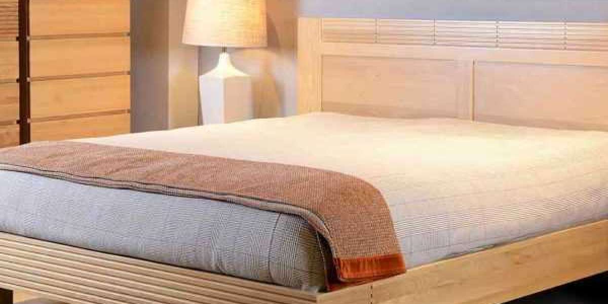 wooden bedroom furniture, creating a gentle and healing texture for the bedroom